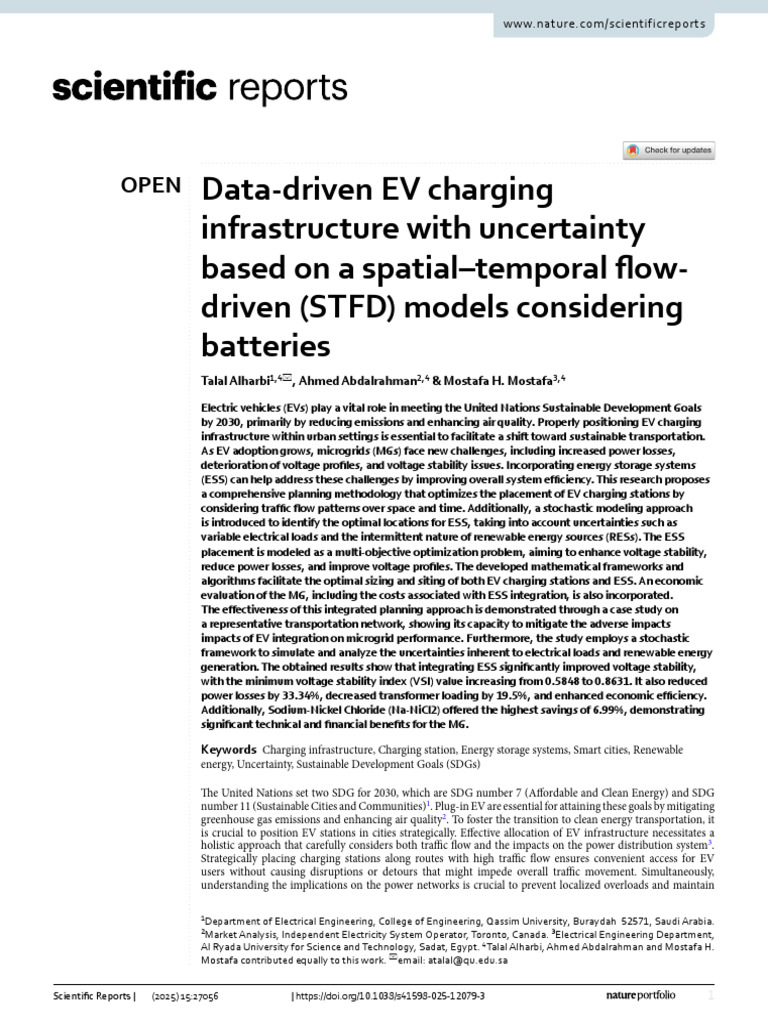 Optimizing EV Charging Infrastructure | PDF | Electric Vehicle ...