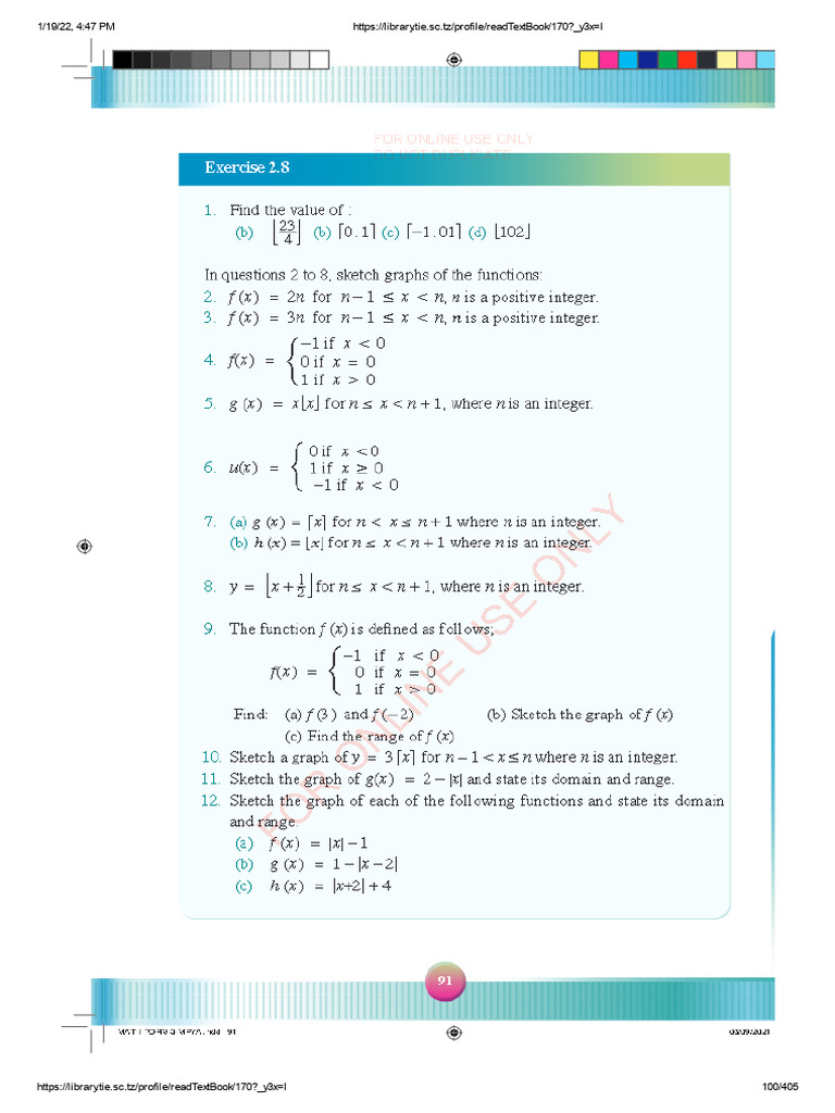 Basic Maths F3 Wazaelimu - Com - 100-145 | PDF