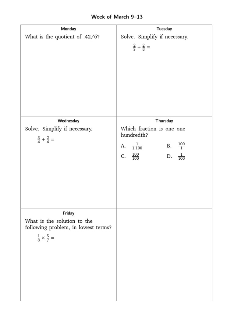 Weekly Math Problem Set Review | PDF | Chess Theory | Chess