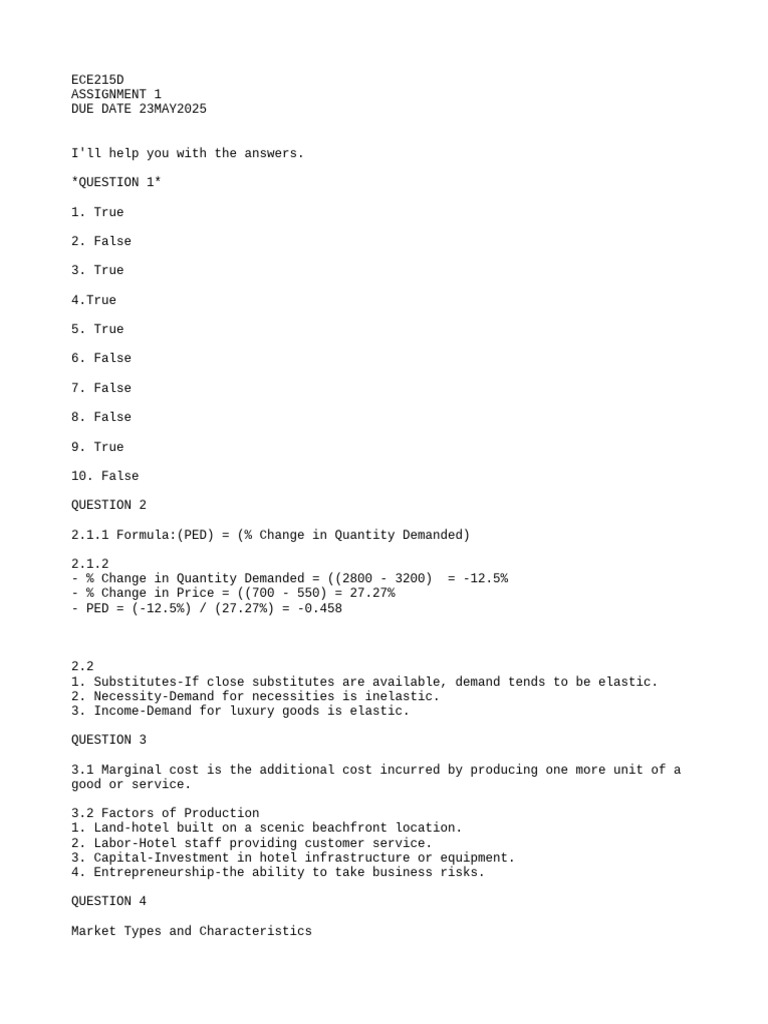 ECE215D Assignment 1 Overview | PDF