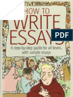 How To Write Essays A Step by Step Guide For All Levels With Sample Essays