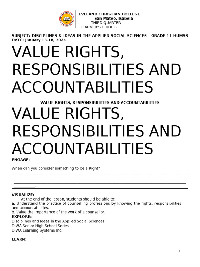 Understanding Rights in Counseling | PDF | Social Work | Psychotherapy