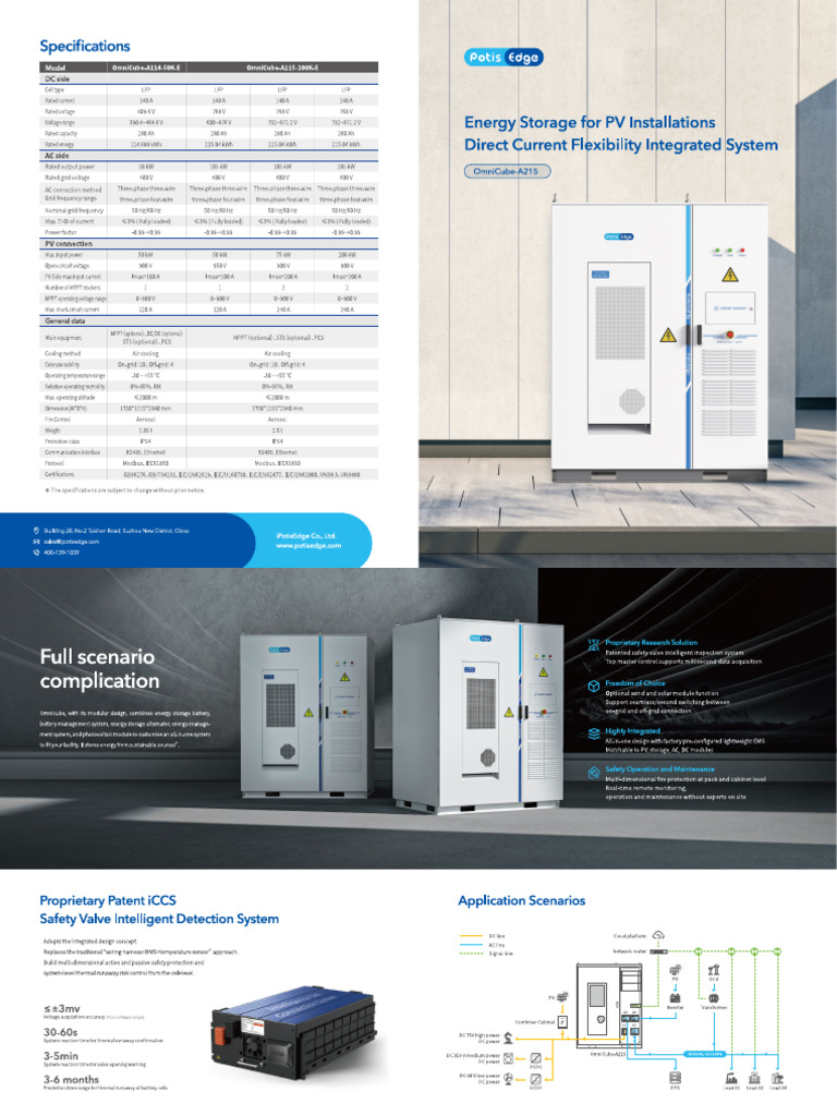 OmniCube A215 Datasheet | PDF