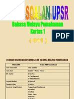 Teknik Menjawab BM Kertas 1 Upsr 2011 (Utm)