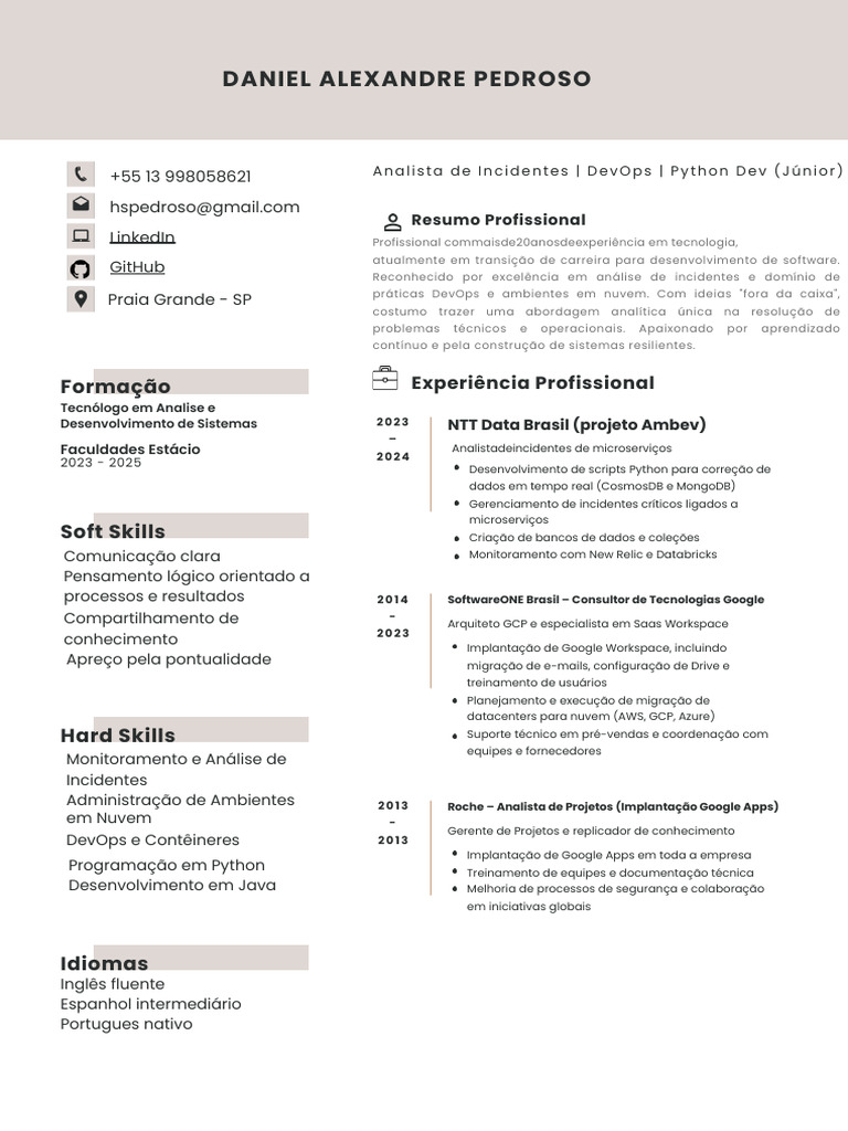 Profissional de TI: DevOps e Python | PDF | Computação em nuvem ...