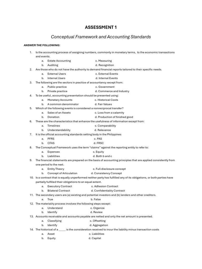 Cfas Done | PDF | Historical Cost | Balance Sheet
