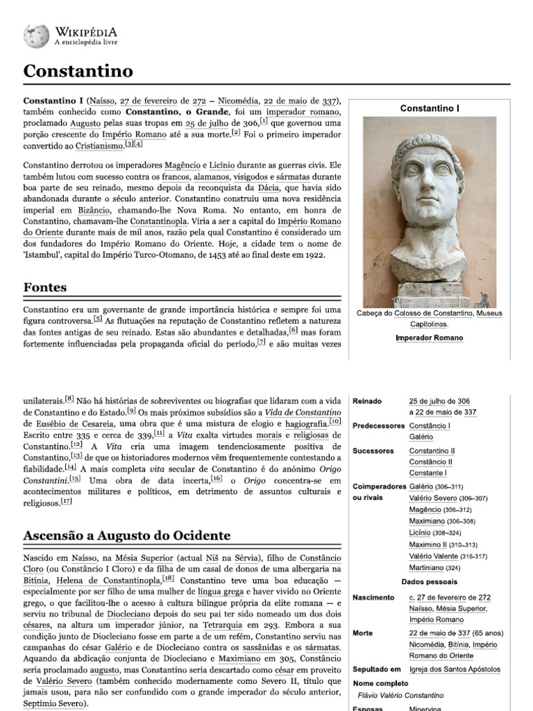 Constantino | PDF