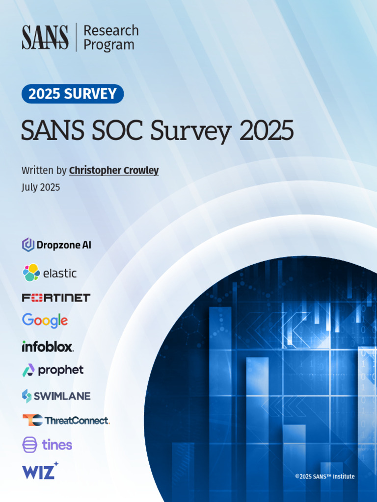 SANS 2025 SOC Survey Insights | PDF | Computer Security | Security