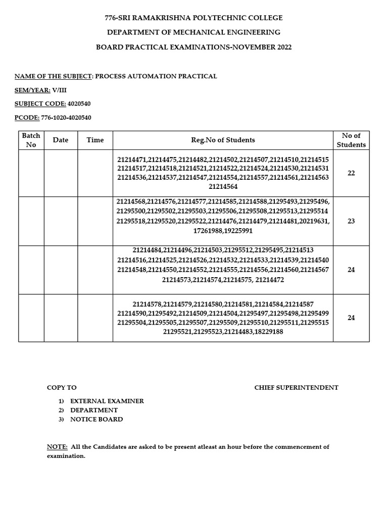 Process Automatiion Pratcal | PDF | Automation | Control Engineering