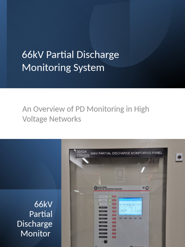 66kV Partial Discharge Monitoring Guide | PDF | Electromagnetism ...