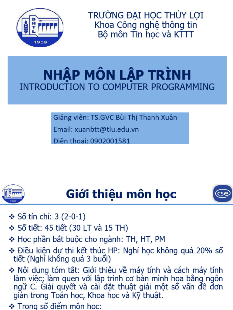 Chuong 1 | PDF