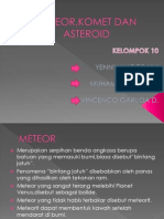 Meteor,Komet Dan Asteroid