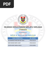 Sejarah Kesultanan Melayu Melaka