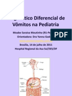 Diagnóstico Diferencial de Vômitos na Pediatria