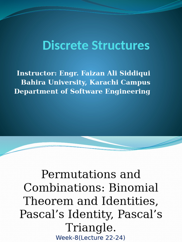 Combinations and Identities Overview | PDF | Set (Mathematics ...