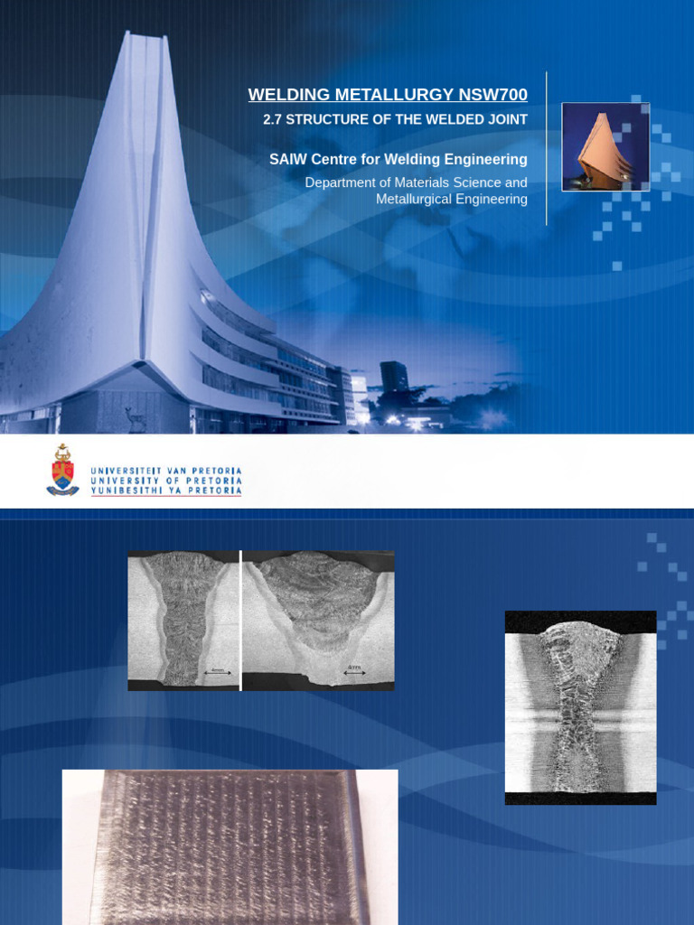 Study Theme 2.7-Structure of The Welded Joint | PDF | Freezing ...