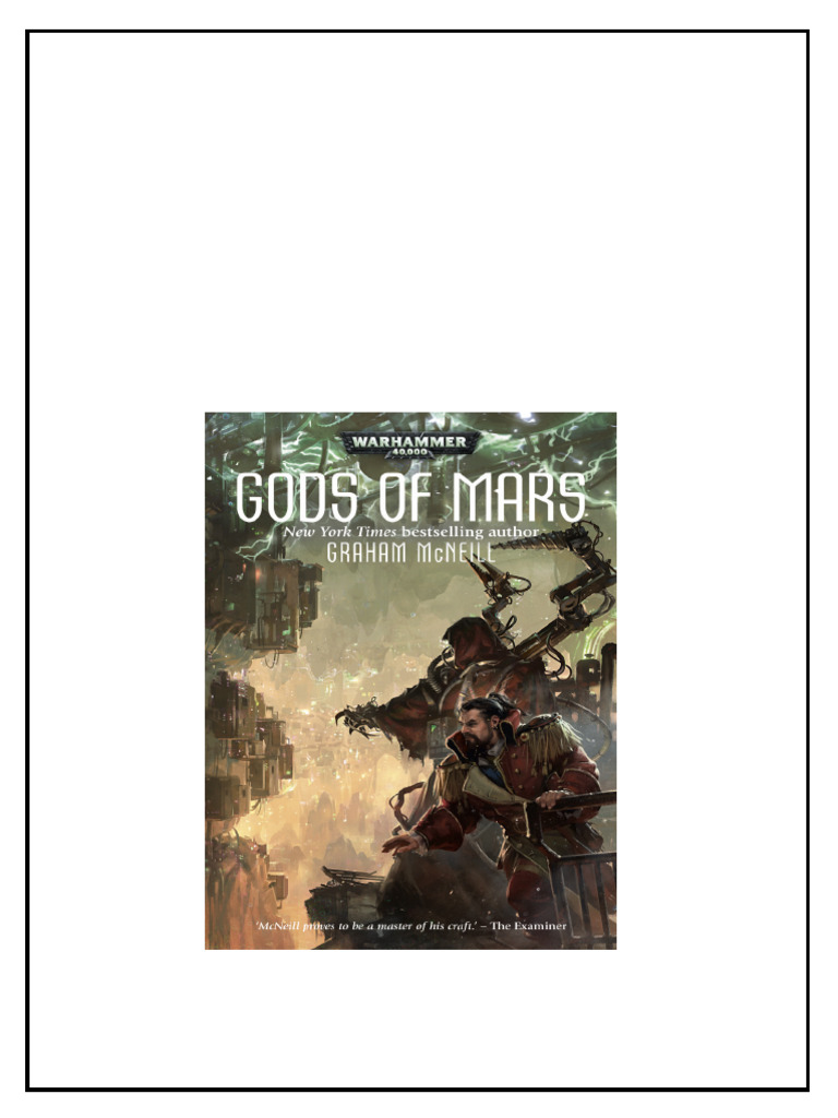 Warhammer 40000 01 Adeptus Mechanicus 03 Gods of Mars Mcneill PDF ...