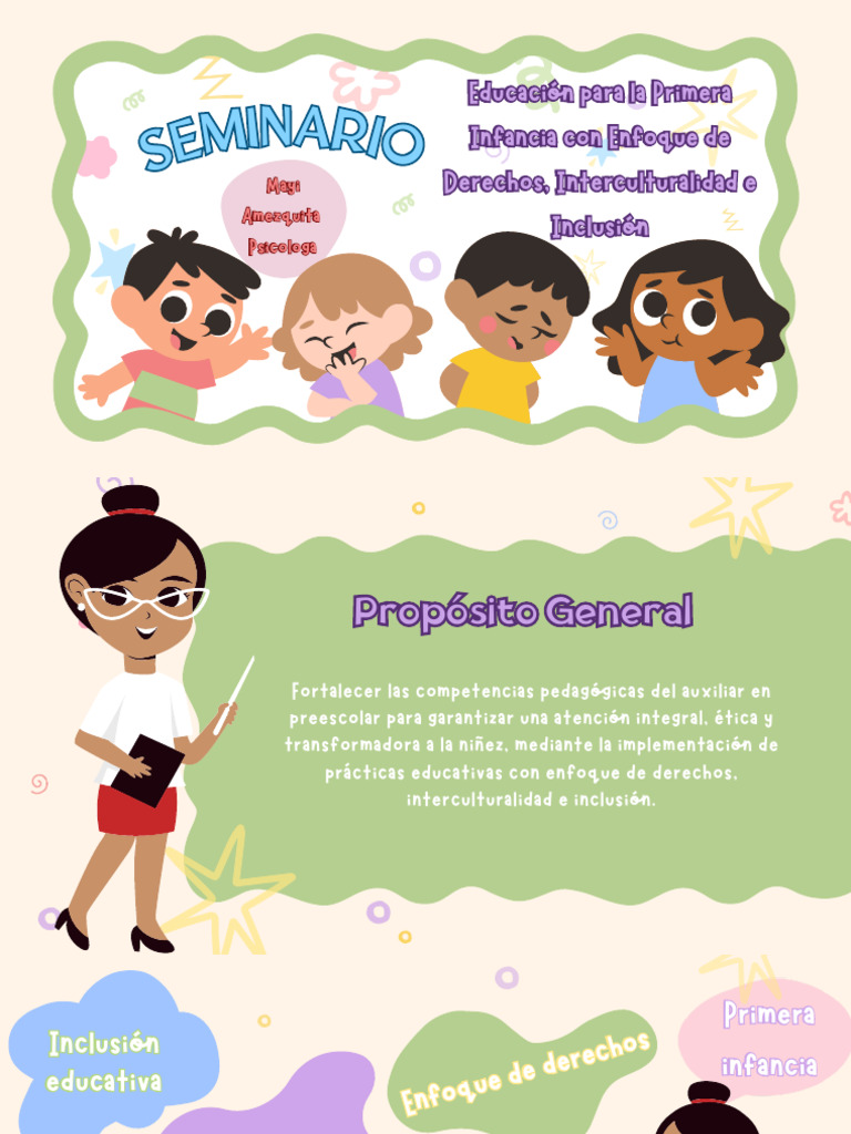 Educación Inclusiva en la Primera Infancia | PDF | Unicef | Educación ...