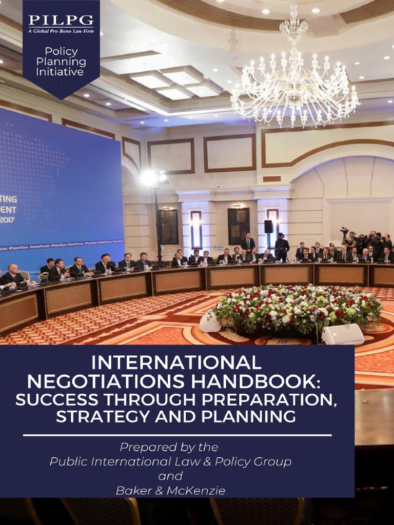 Effective Negotiation Strategies Handbook | PDF | Negotiation | Mediation