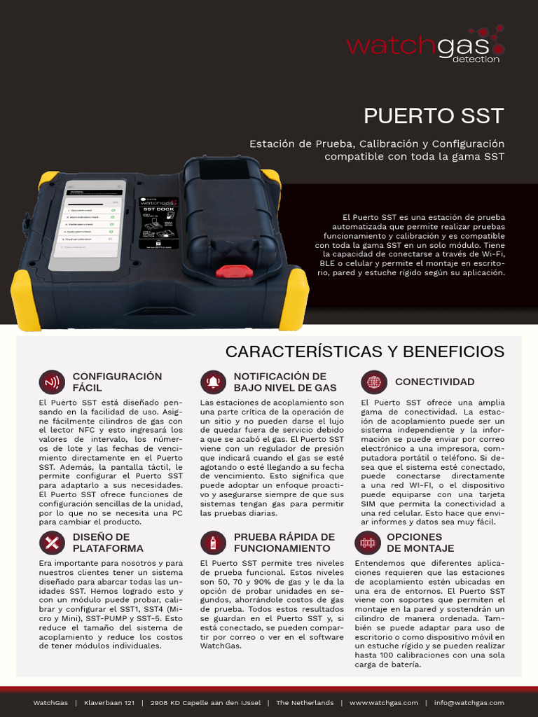 Estación de Prueba y Calibración SST | PDF | Software | Ciencias de la ...