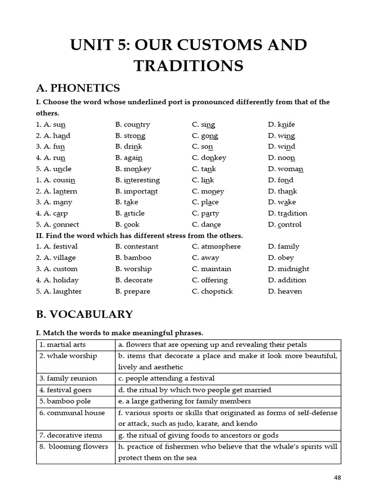 Vietnamese Customs and Traditions Overview | PDF | Vietnam