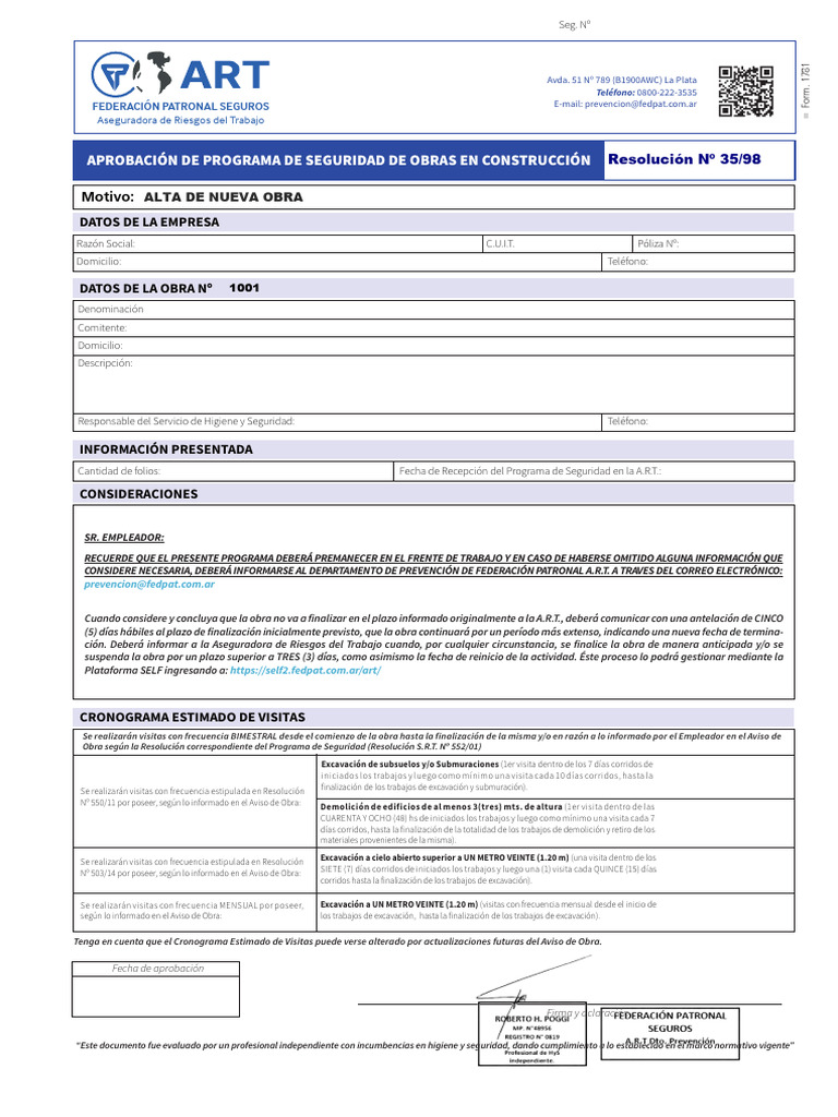 129o0209290-30717509745 - PS Aprob. | PDF | Seguridad y salud ...