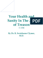 Your Health and Sanity in The Age of Treason Book