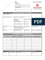 Application For Employment Borang Permohonan Pekerjaan: Section A: Personal Information / Maklumat Peribadi