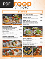 Plataran Senayan Menu Overview | PDF | Cuisine | Foods