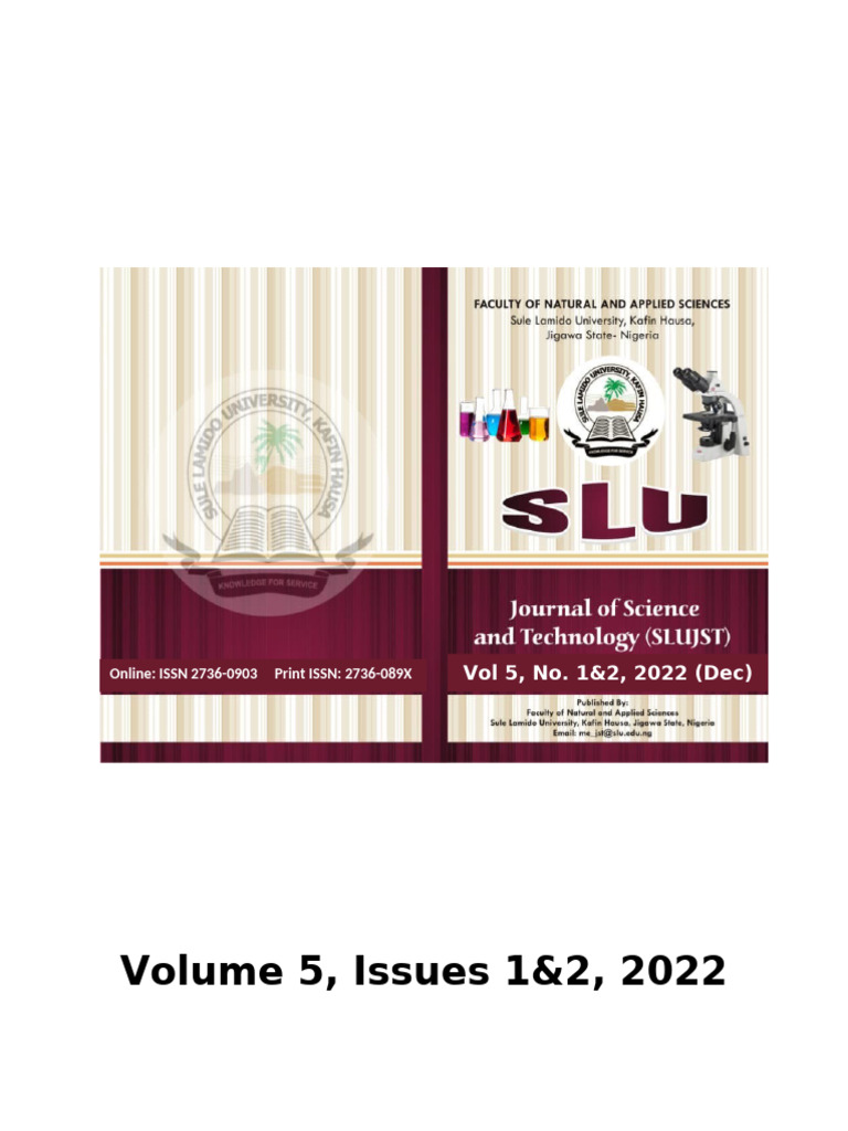 Editorial Vol 5 Issues 12 December 2022 | PDF | Science | Abstract ...