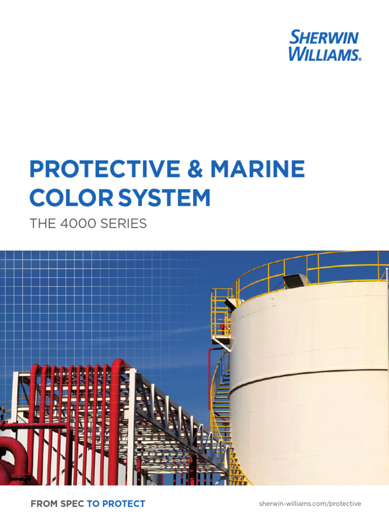 Sherwin-Williams 4000 Series Safety Colors | PDF | Safety | Pipe (Fluid ...