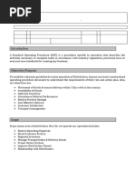 Goods Delivery SOP for Operations | PDF
