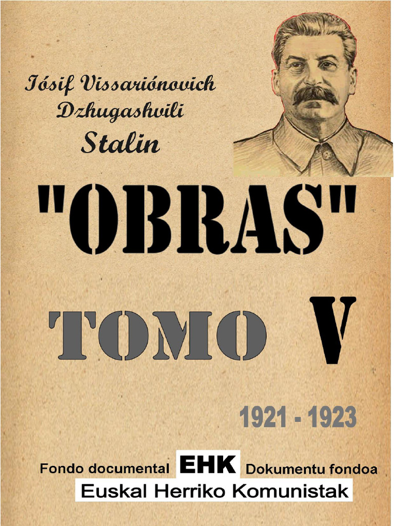 Obras de J. Stalin (1921-1923) en Digital | PDF | Unión Soviética ...
