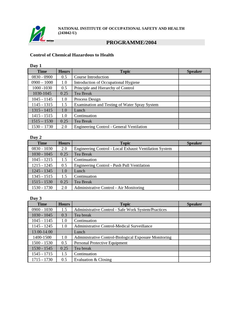 Programme | PDF