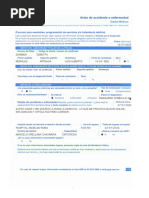 Formato Aviso de Accidente GNP 2025 | PDF | Póliza de seguros | Medicina