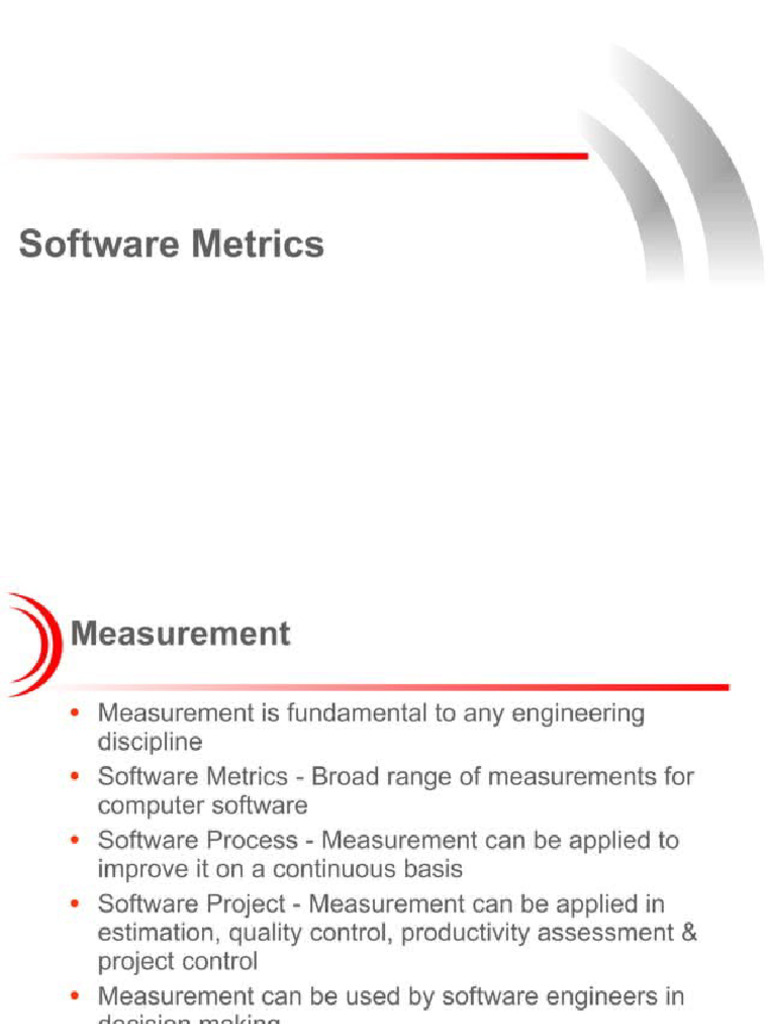 Software Metrics | PDF