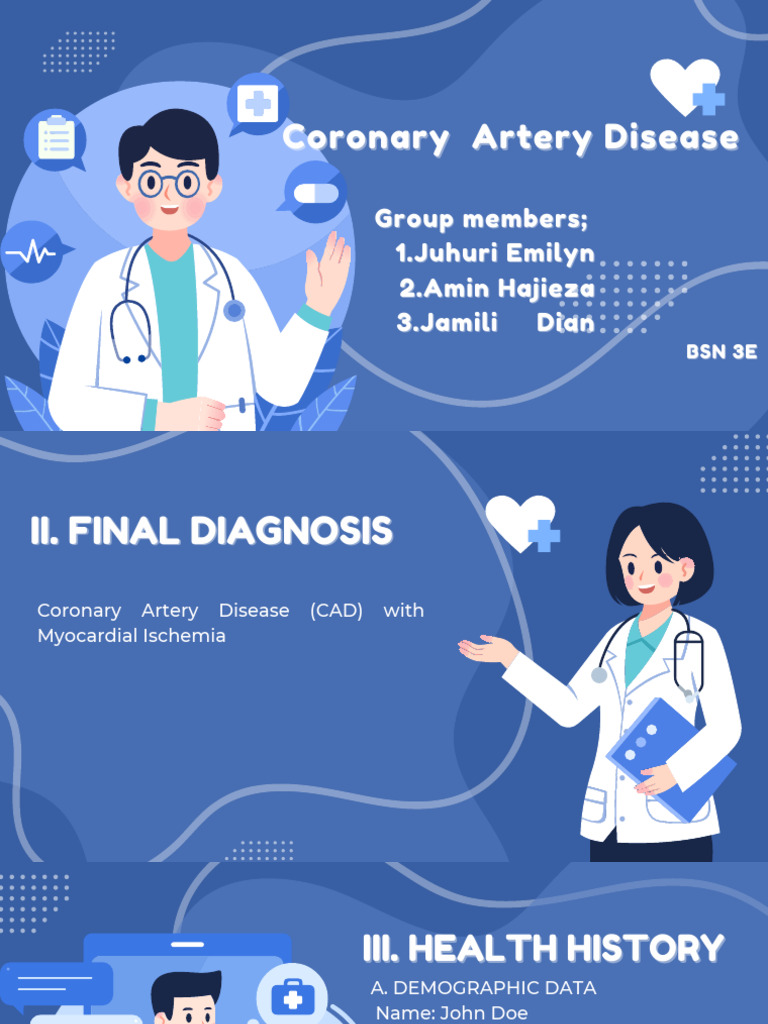 Coronary Artery Disease Case Study | PDF | Myocardial Infarction | Aspirin