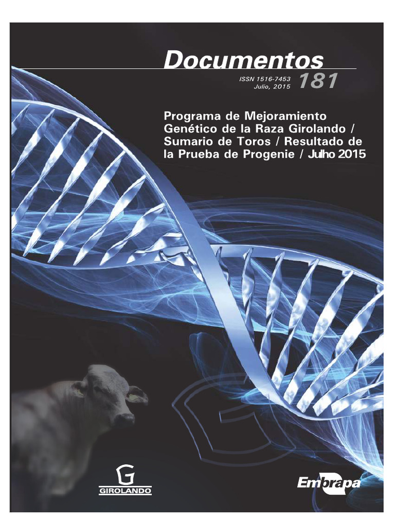 Resultados Prueba Progenie Girolando 2015 | PDF