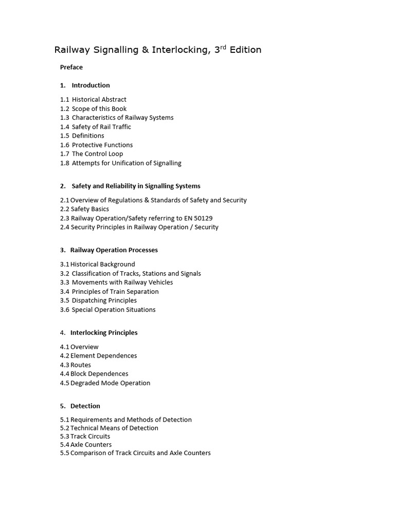 Railway Signalling & Interlocking Guide | PDF | Rail Transport | Relay