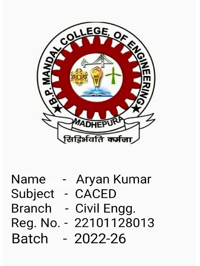 Caced Specifications Overview | PDF