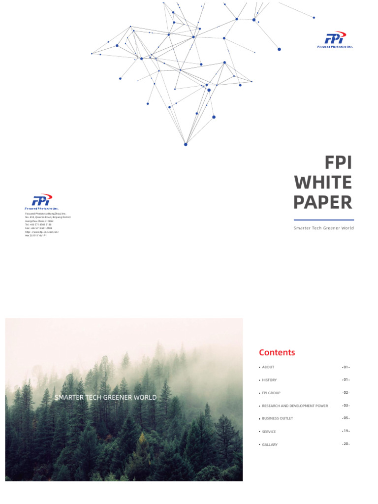 FPI: Innovating Environmental Analytics | PDF