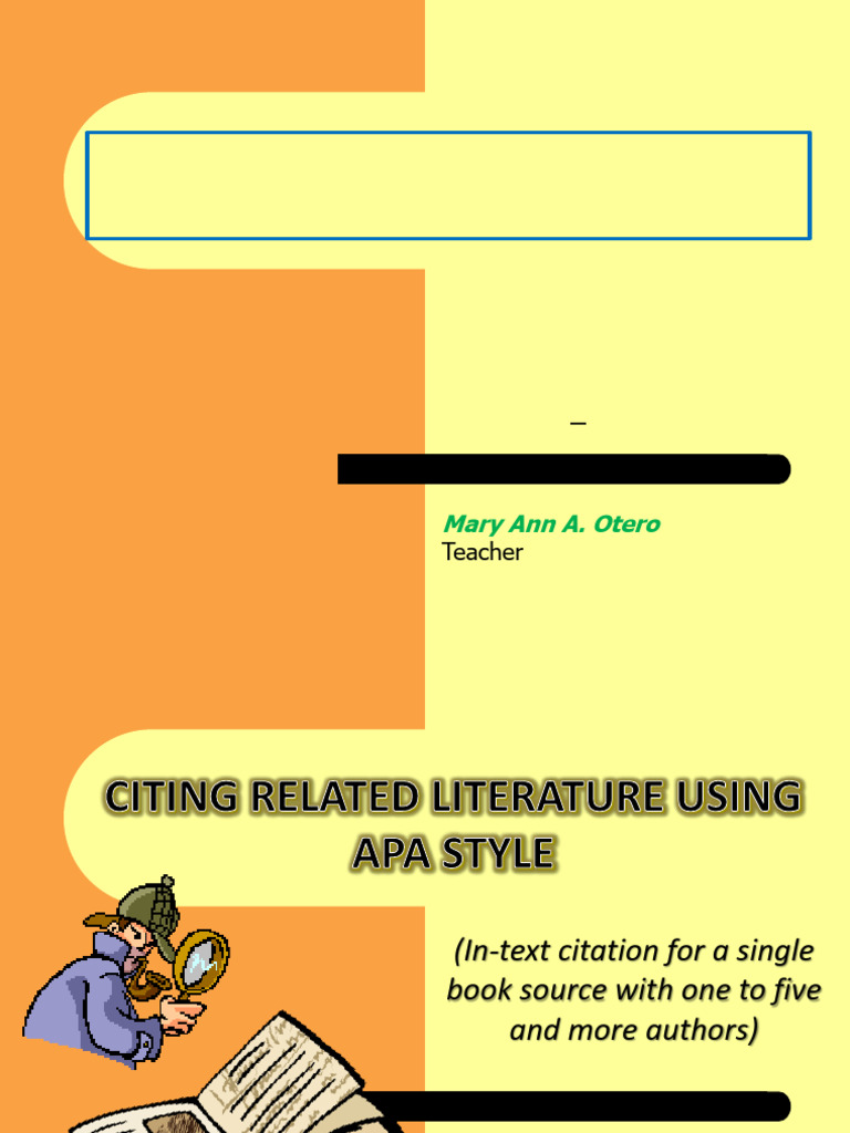 Citing Sources in RRL 7th Edition | PDF | Digital Object Identifier ...