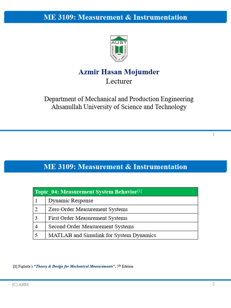 C-04 - Measurement System Behavior | PDF | Applied Mathematics ...