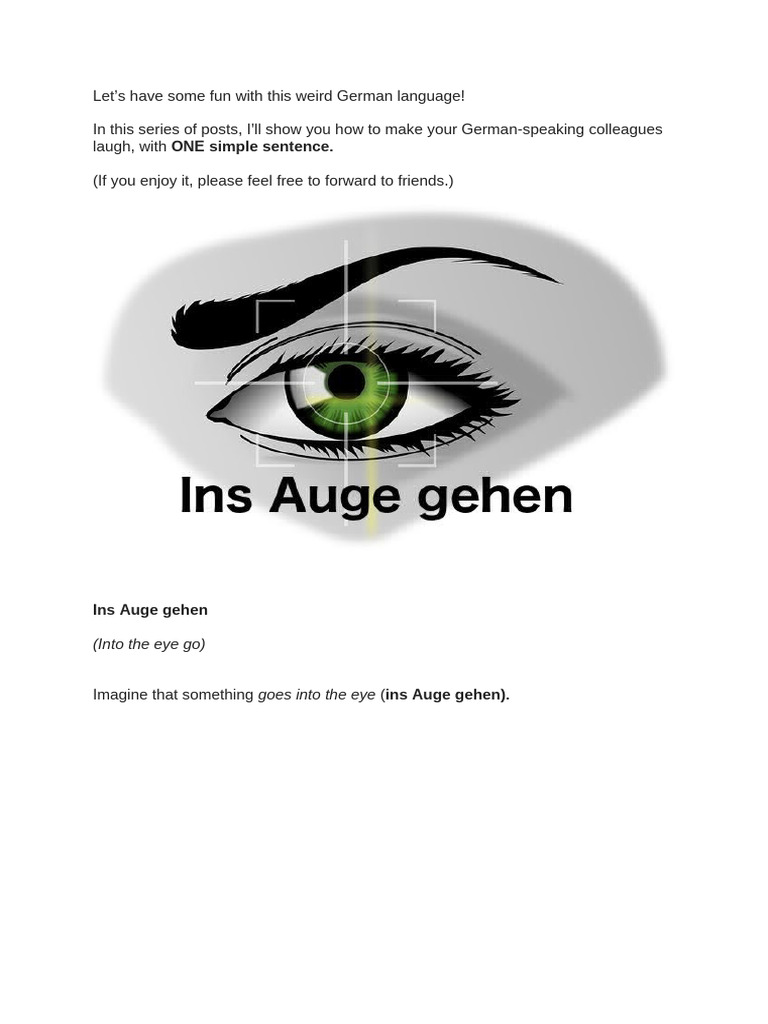 How to Make Germans Laugh in Text | PDF