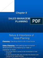 Sales Management Planning