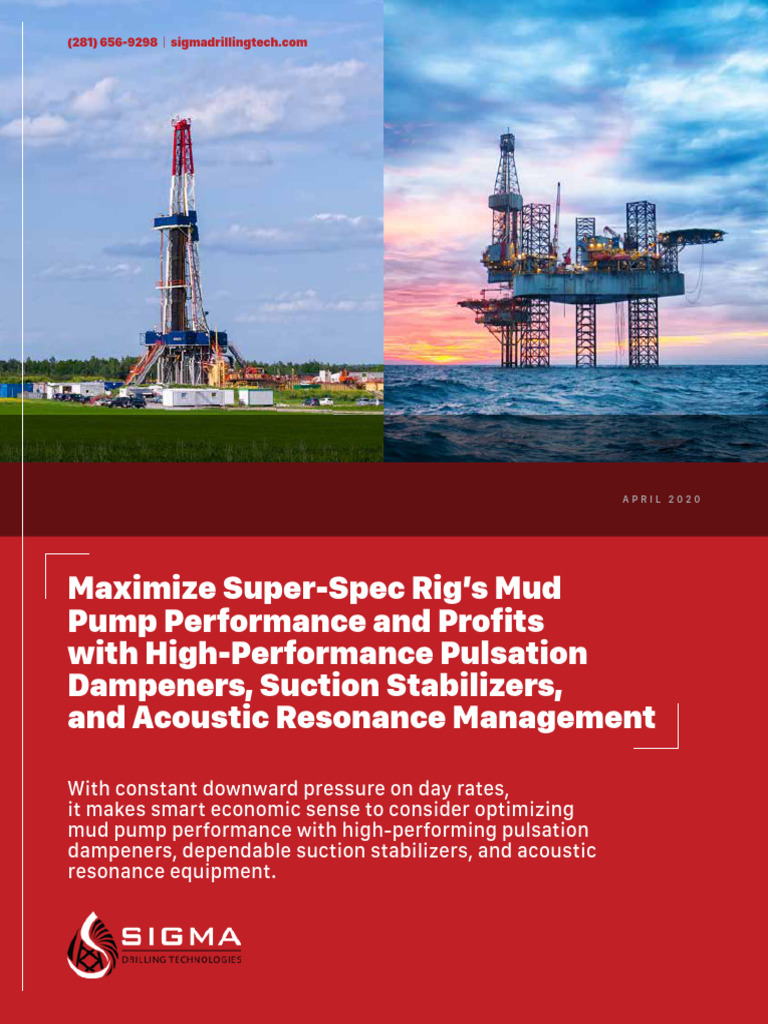 Maximize Super Spec Rigs Mud Pump Performance and Profits | PDF | Pump ...