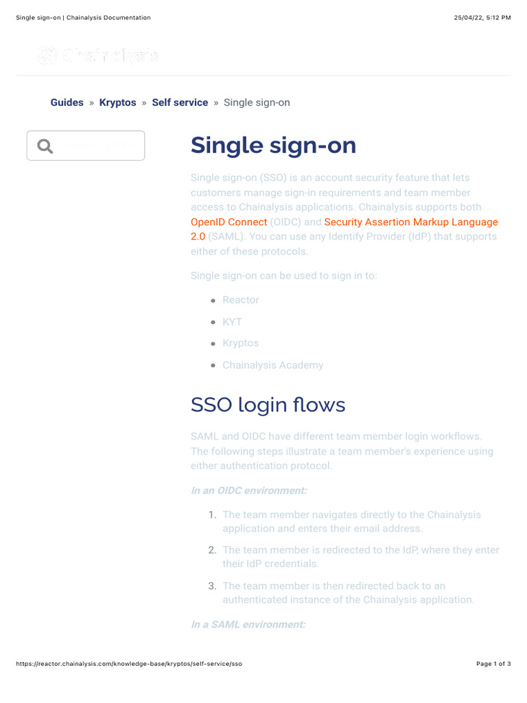 Single Sign On | PDF | Security Engineering | Computer Security