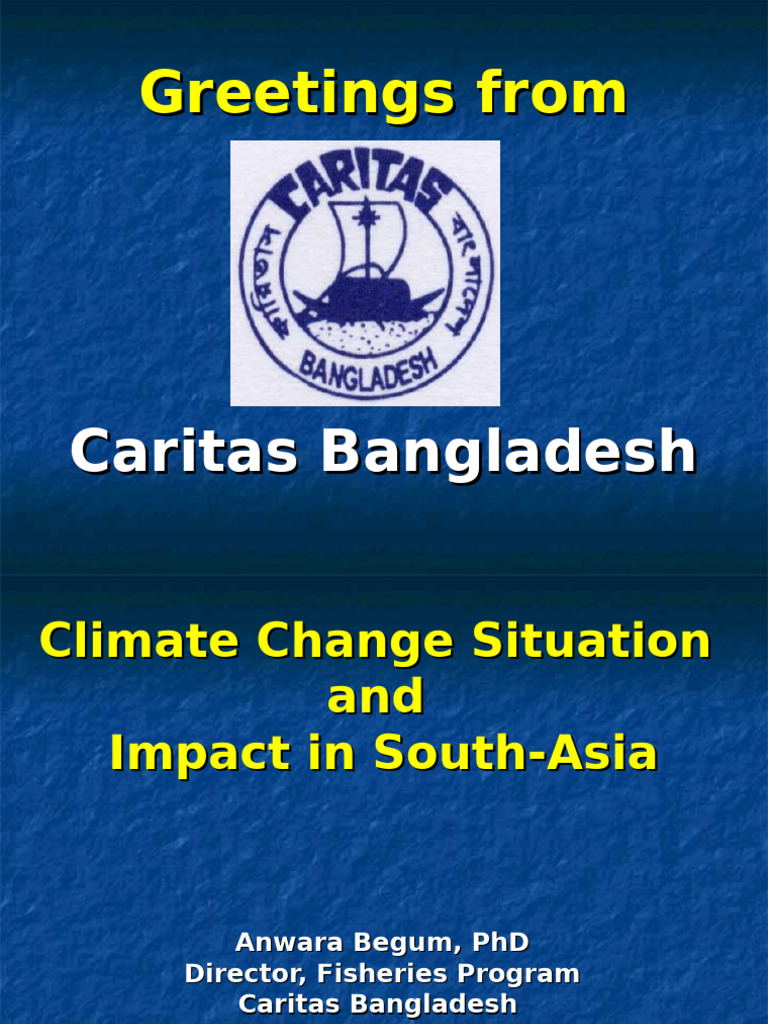 Climate Change Impact in South Asia | PDF | Agriculture | Climate Change