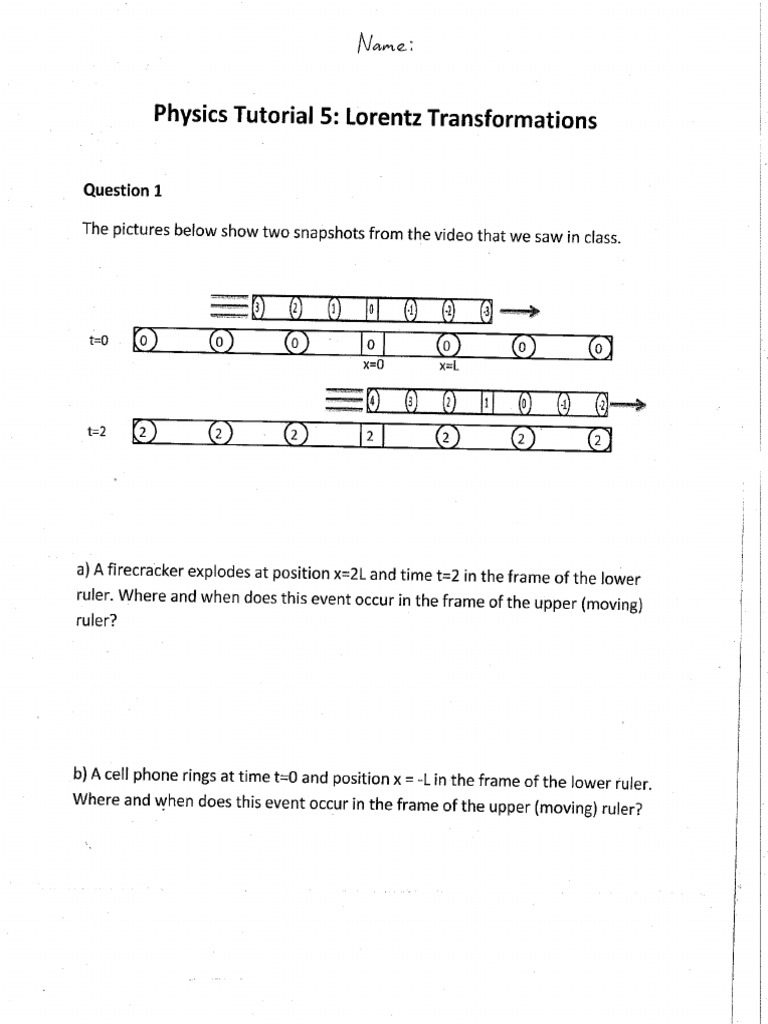Tutorial Lorentz | PDF