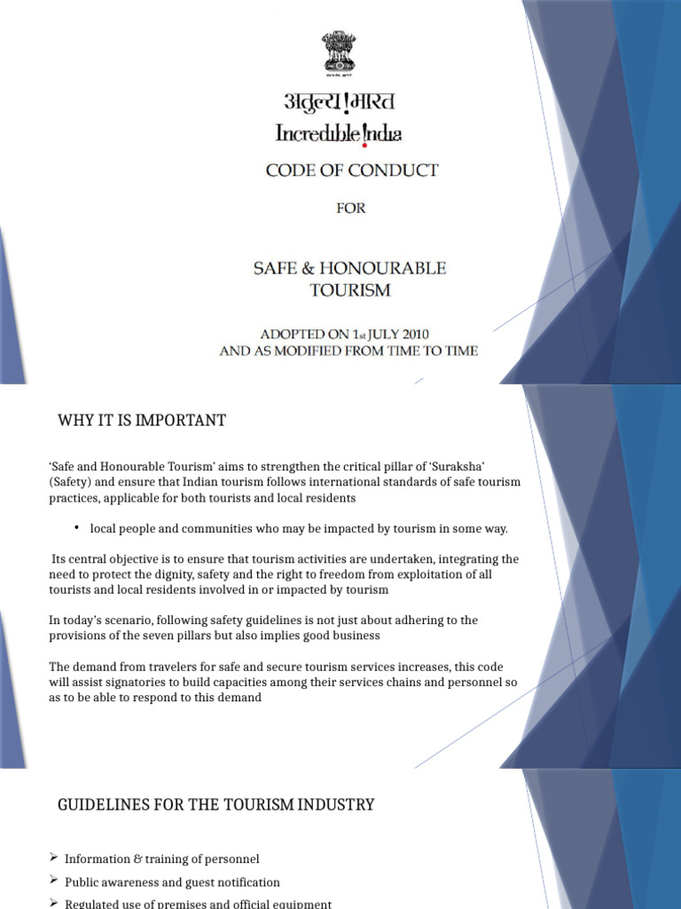 Safe Tourism | PDF